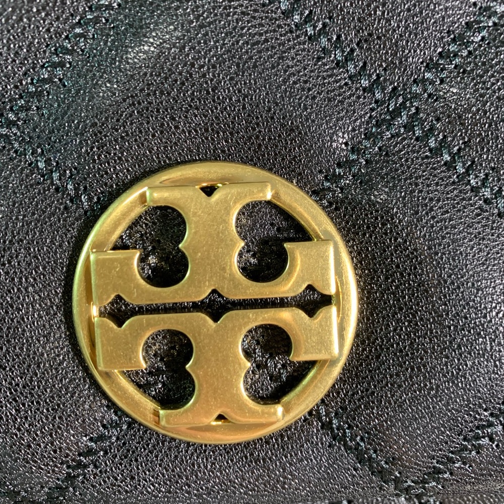 NEW Tory Burch Willa Black Leather Large Convertible Shoulder Bag/Crossbody Bag - Picture 10 of 16